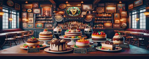 Auswahl klassischer Desserts (mit Preisen)