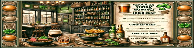 Übersicht empfohlener Getränkepaarungen